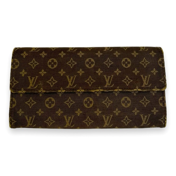 Louis Vuitton Monogram Mini Lin wallet - Picture 1 of 16